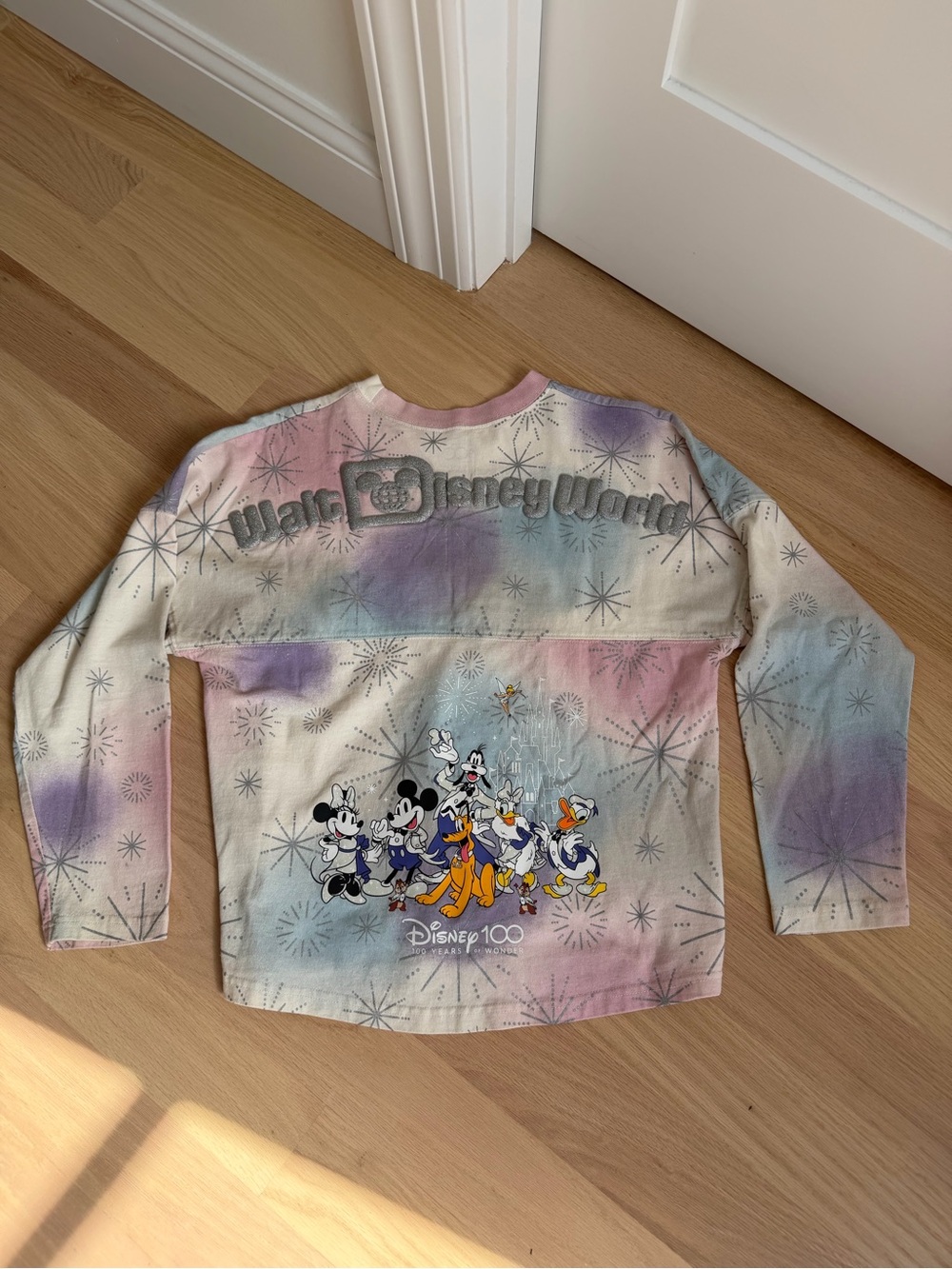 XL (14) Walt Disney World Disney 100 Years Wonder Platinum Fireworks Jersey